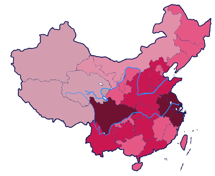 中国人口分布_2012甘肃人口分布